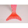 Stretchable Childrens Mermaid Tails , Toddler Mermaid Tail For 3 - 14 Year Old