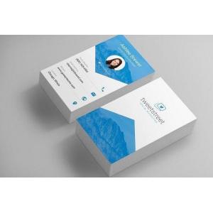 China Customized Color Business Paper Cards , Create And Print Business Cards supplier