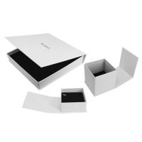 China Custom Printing Packaging Box Art Paper Cardboard Magnetic Box For Jewelry on sale