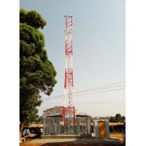 China Three And Four Legged HDG CDMA Mobile Cell Phone Tower supplier