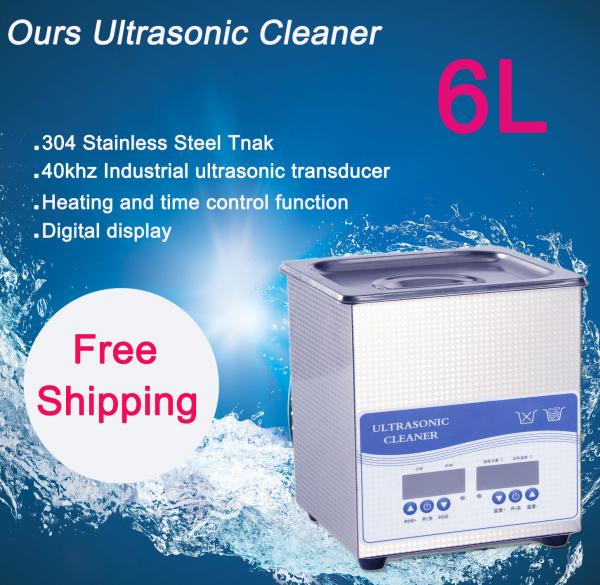 Digital Heated Professional Mini Ultrasonic Cleaner 110V Or 220V With Basket