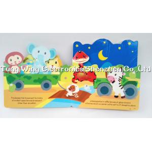 6 PET Button Sound Module For Animal Sound Board Book , Funny baby music book