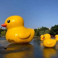 China Custom Floating Airtight Inflatable Yellow Duck Giant Rubber Duck For Advertising on sale