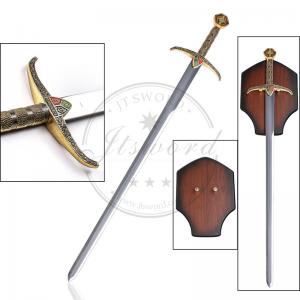 China Antique Imitation Medieval Greatsword 40.5 With Mirror Polish Blade supplier