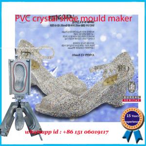 Transparent Crystal PVC Shoe Mold Monocolor Shoe Mould Maker