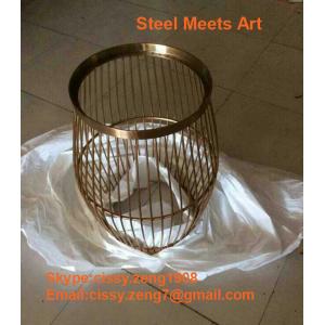 China ステンレス鋼プロダクトoemのステンレス鋼のアートワークのシャンペンのバレル フレーム wholesale