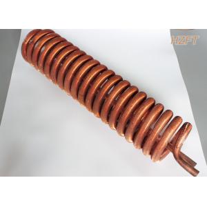 China Copper / Cupronickel Clean Condenser Coil and Fins For Heat Exchanging supplier
