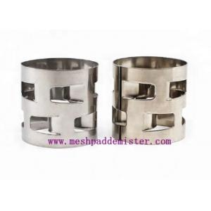 China 50 Mm 321 Absorption Tower Stainless Steel Pall Rings 0.8mm Thickness supplier