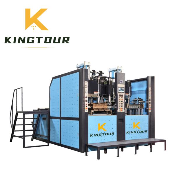 China 3 Station Rubber Sole Making Machine 61000W Rubber Sole Injection Machine KT-8583 wholesale