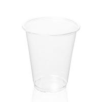 China 7oz Clear Pet 200ml Plastic Disposable Cup 74mm 45mm 88mm on sale