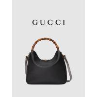 China Bamboo Handle Gucci Princess Diana Handbag Double G Hardware OEM on sale