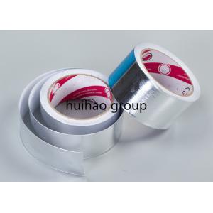 China Self Adhesive Aluminum Foil Tape , Aluminum Foil Duct Tape For Insulation Material supplier
