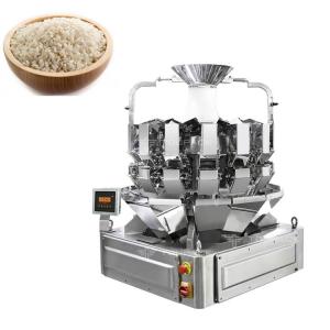 14 Buckets Automatic Multihead Weigher 1kg 2kg 5L Cereals Food Grain Rice Bag Packing Machine
