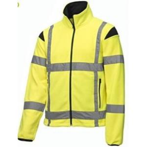 2 In 1 High Visibility Softshell Jacket , Outdoor Hi Vis Waterproof Coat