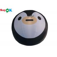 China Air Blown Hanging Ad Decor Blow Up Penguin Built - In LED Lights on sale