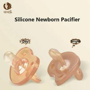 Baby Food Grade Silicone Daily And Night Pacifier Super Soft Liquid Silicone Mother Baby Pacifier