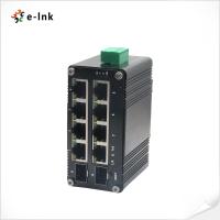 China 8 Port 10/100/1000T L2+ Ethernet Media Converter With 2 Port 100/1000X SFP on sale