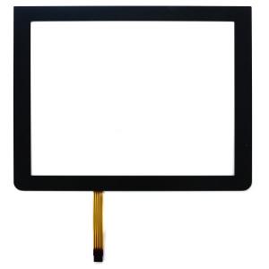 High Definition 18.5" 5 Wire Resistive Touch Panel Screen With Black Frame , 16:9 Ratio