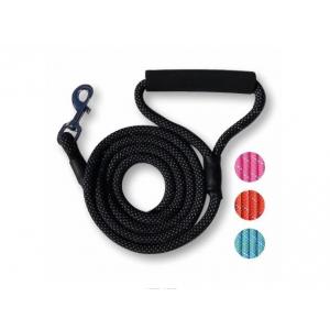 Padded Handle Dog Training Leash Strong Medium Large Size With Multiple Colors