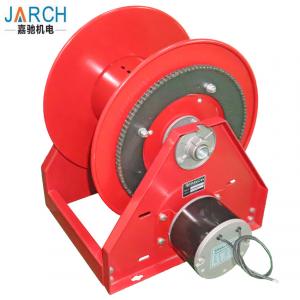 China 24V AC/DC Retractable Hose Reel Explosion proof Electric Motor Driven hose reel 5000PSI supplier