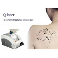 5 - 7 Ns Nd Yag Laser Tattoo Removal Machine For Carbon Peeling Wrinkle Removal