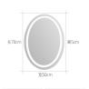China Mini LED mirror light/LED wall light/LED toilet glass lamp make up mirror wall light for hotel wholesale