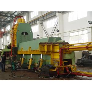 China Metal Shearing Equipment / Scrap Baler Machine For Pre Compressing Cutting Waste supplier