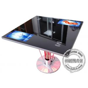 PCAP Touch Screen FHD 15.6" Dual Screen Kiosk With Qi Wireless Charging Station