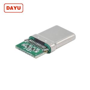 China Conector de carregamento rápido do Usb C, 24 tipos conector de PIN Usb 3,1 de C supplier