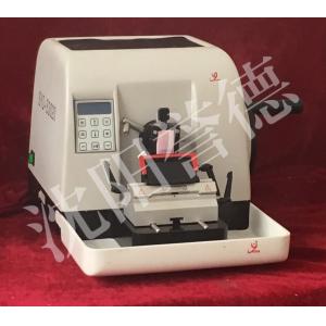 China 60VA Pathology Rotary Microtome , Semi Automatic Microtome 60mm Vertical Specimen Stroke supplier