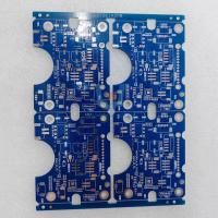 China HDI Pcb Prototype Fabrication Service ROHS With Blue Soldermask on sale