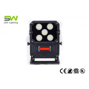 China 50 Watt 5000 Lumens Portable LED Site FLood Lights with 5W Red Warning Light supplier