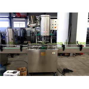 China Linear Type Small Mineral Water Filling Machine , Pet Bottle Beverage Capping Machine wholesale