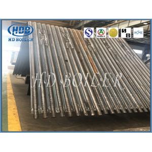 China Painted Water Wall Panel Water Tube Boiler Parts For Porwer Station , ISO / SGS Standard wholesale