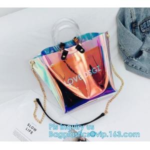 China Purses PVC Vinyl Plastic Purse Bag Handbag Ladies, Summer pvc tote bag lady transparent PVC handbags, Shoulder Handbag H supplier