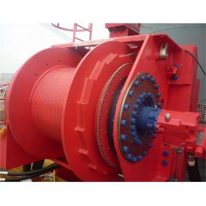 China 1500 Meters Grooved Winch Drum Alloy Steel For Petroleum Drilling Equipment supplier