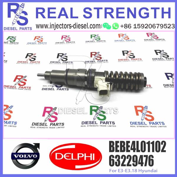 BEBE4L01002 BEBE4L01102 Diesel Fuel Injector For HYUNDAI L Engine Parts 33800-84710 Fuel Injector Repair Kit