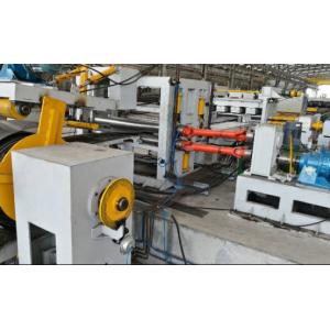 China Automatic Taper Cutting Machine , 12000mm Street light pole production line wholesale