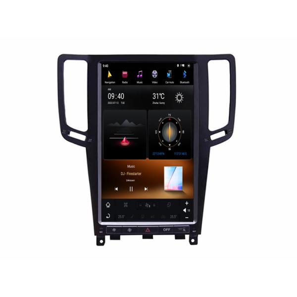 China 13.6" Screen Tesla Vertical Android Screen For Infiniti G4 G25 G35 G37 2006-2013 Car Multimedia Stereo GPS Carplay Player wholesale