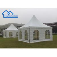 China 3X3 5X5 6X6 Steel Aluminum White Pvc Pagoda Marquee Tent Forparty, Event, Exhibition, Wedding, Sports Etc on sale