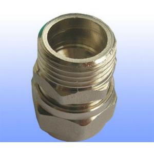 China compression brass fitting male straight for PEX-AL-PEX supplier