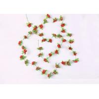 China Home Party 32 Heads 200cm Mini Artificial Flowers String on sale