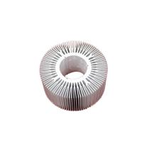 China Silver Anodize 45 Watt Aluminum Heat Sinks Extrusions LED Light Heat Sink on sale