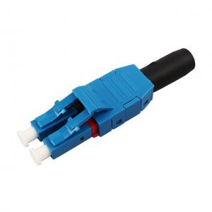 Fiber Cable LC Connector , Duplex SM LC Connector With A Uniboot Design