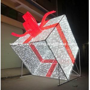 China Giant led christmas gift box wholesale