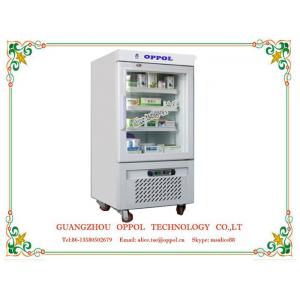 OP-801 Interior Fan Glass Solid Door Temperature Display Medical Drug Storage Freezer