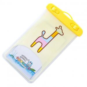 China Colorful PVC Waterproof Phone Case , Animal Pattern Waterproof Mobile Phone Pouch supplier