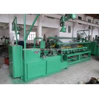 China Industry Chain Link Fence Machine / Automatic Diamond Mesh Machine For Airport / Port on sale