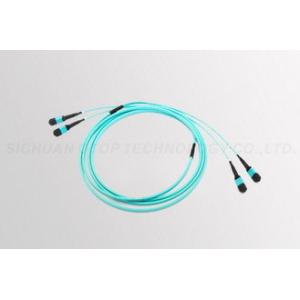 China 12 Core MPO Push On 100% Factory Tested 12 Fibers For High Fiber Count supplier