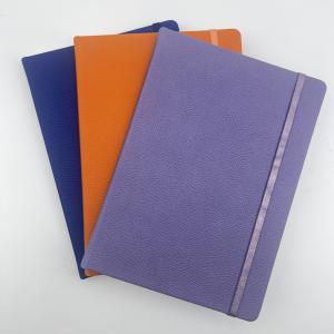 China Notebook Custom Journal Printing With Elastic Band With PU Cover supplier